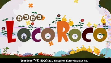 LocoRoco (EU) screen shot title